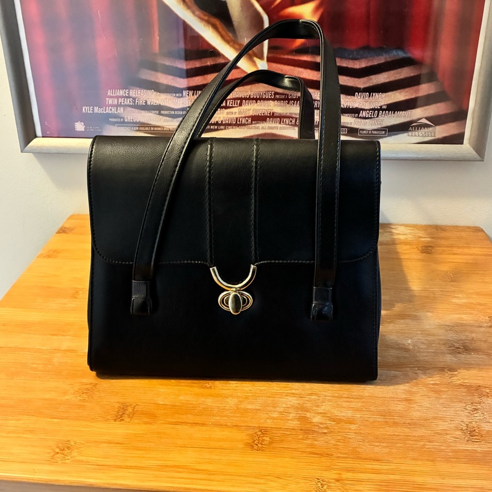 Vintage Black Handbag